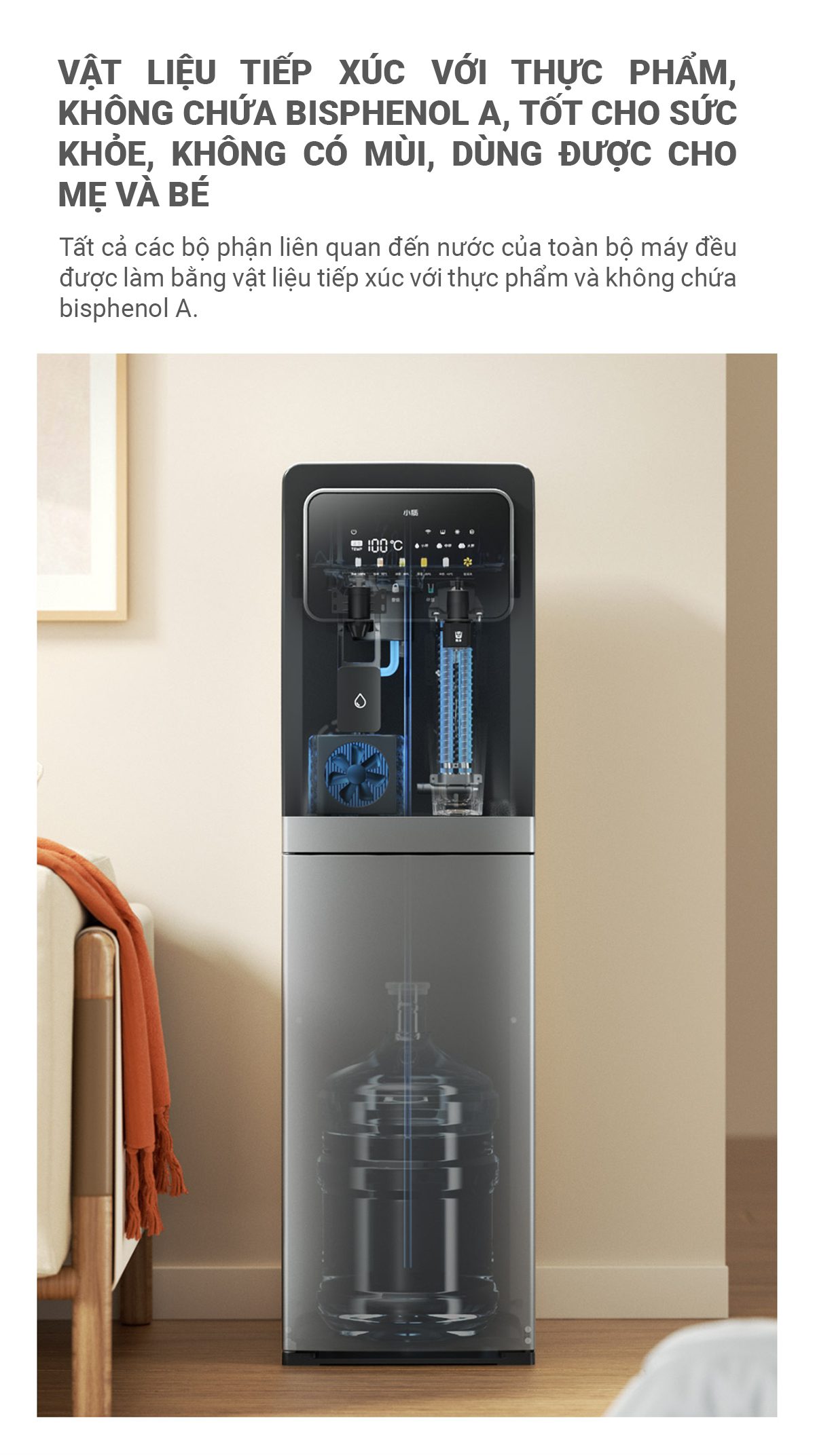 Cây Nước Nóng Lạnh YD9510 - Điện Máy Plus