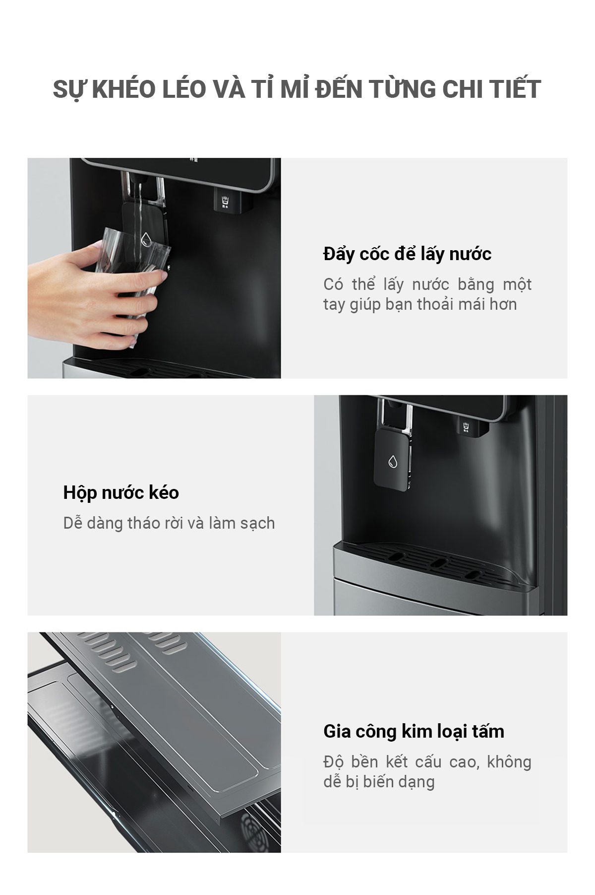 Cây Nước Nóng Lạnh YD9510 - Điện Máy Plus