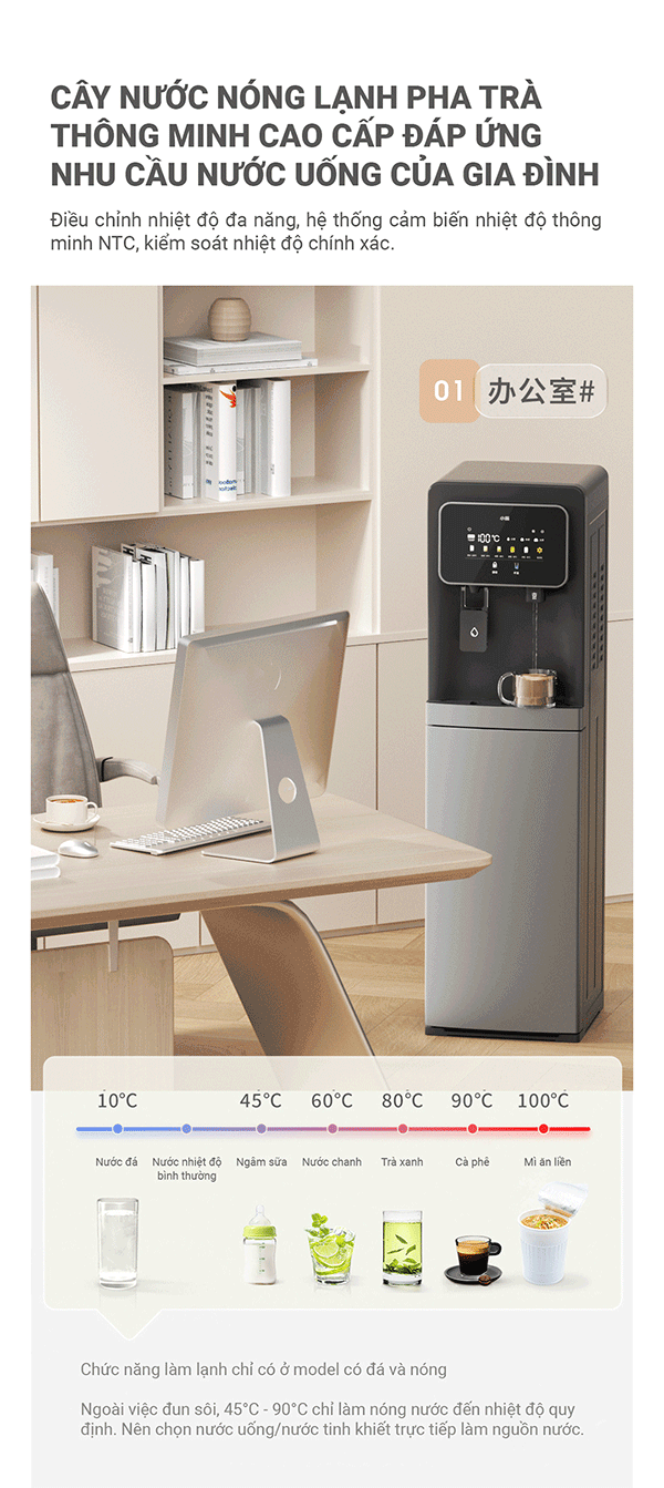 Cây Nước Nóng Lạnh YD9510 - Điện Máy Plus