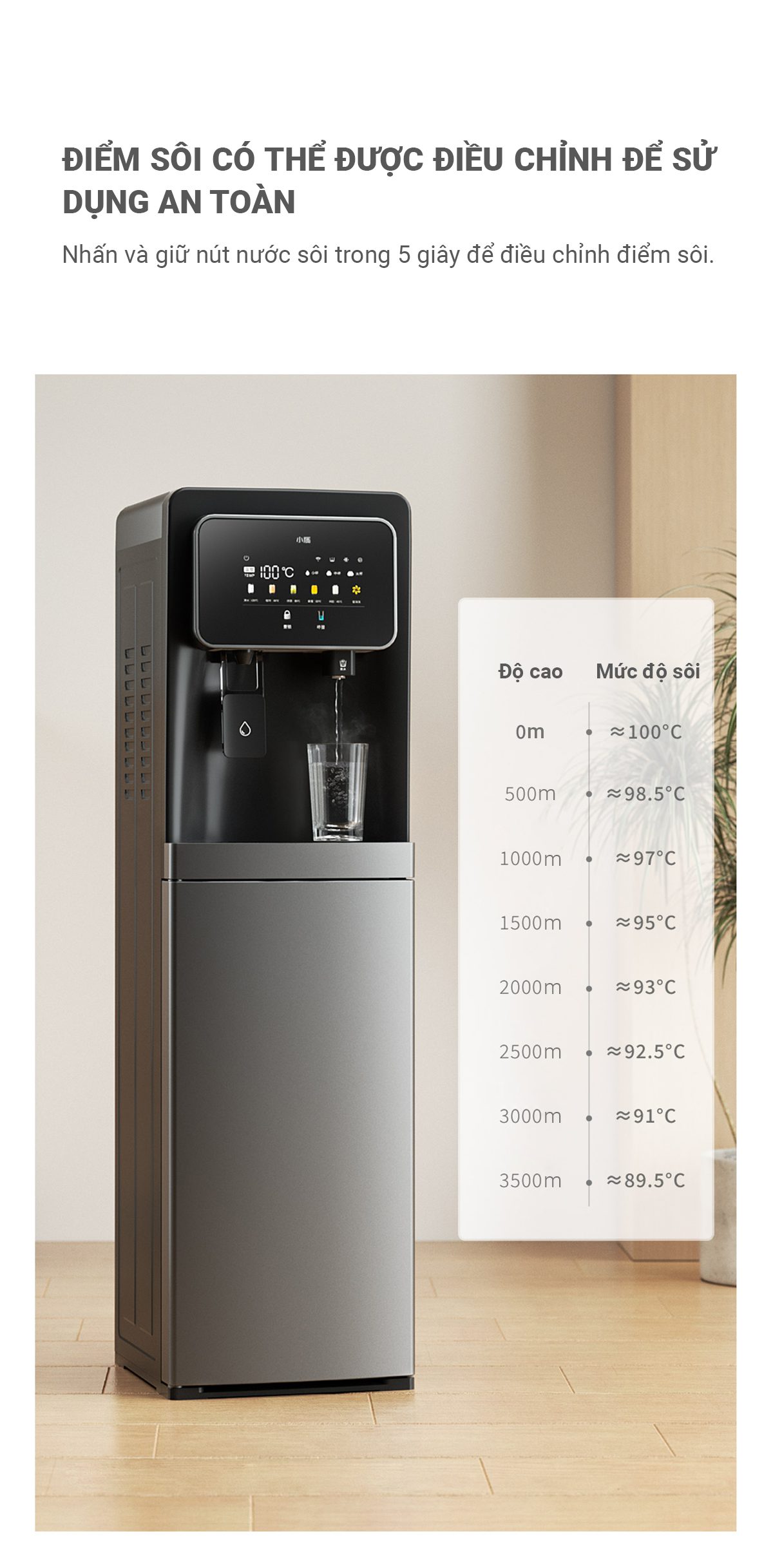 Cây Nước Nóng Lạnh YD9510 - Điện Máy Plus