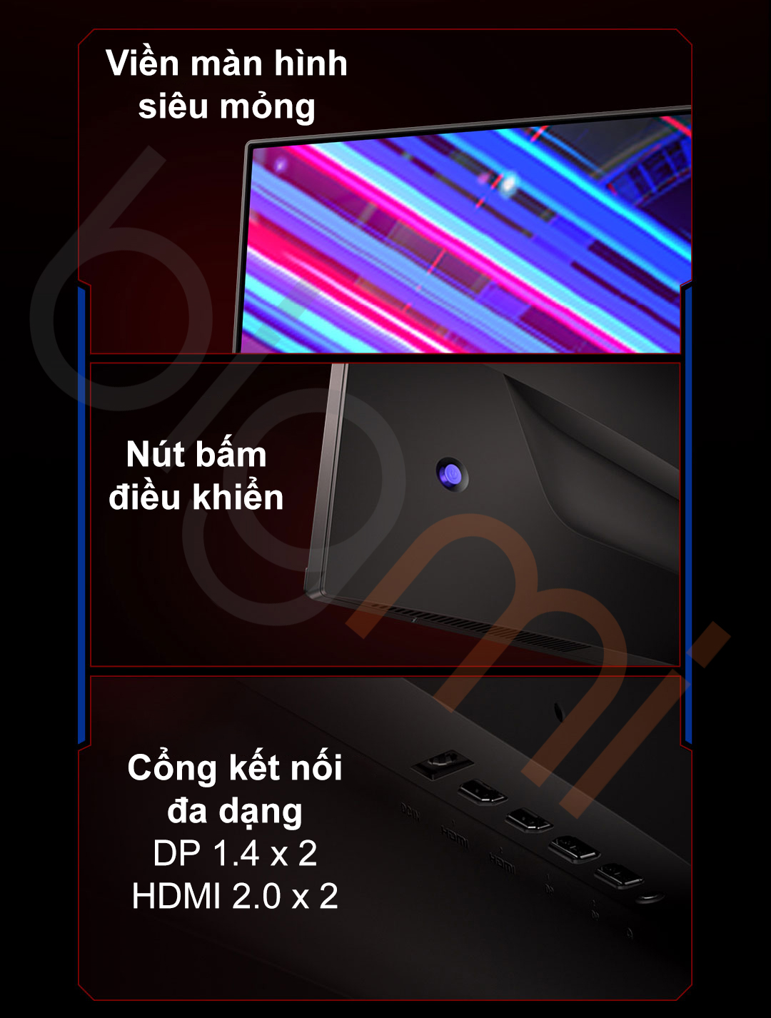 Màn hình máy tính Xiaomi Redmi G27Q 2K chính hãng Màn hình máy tính Xiaomi Redmi G27Q 2K - Điện Máy Plus