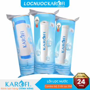 Combo bộ 3 lõi lọc thô Karofi