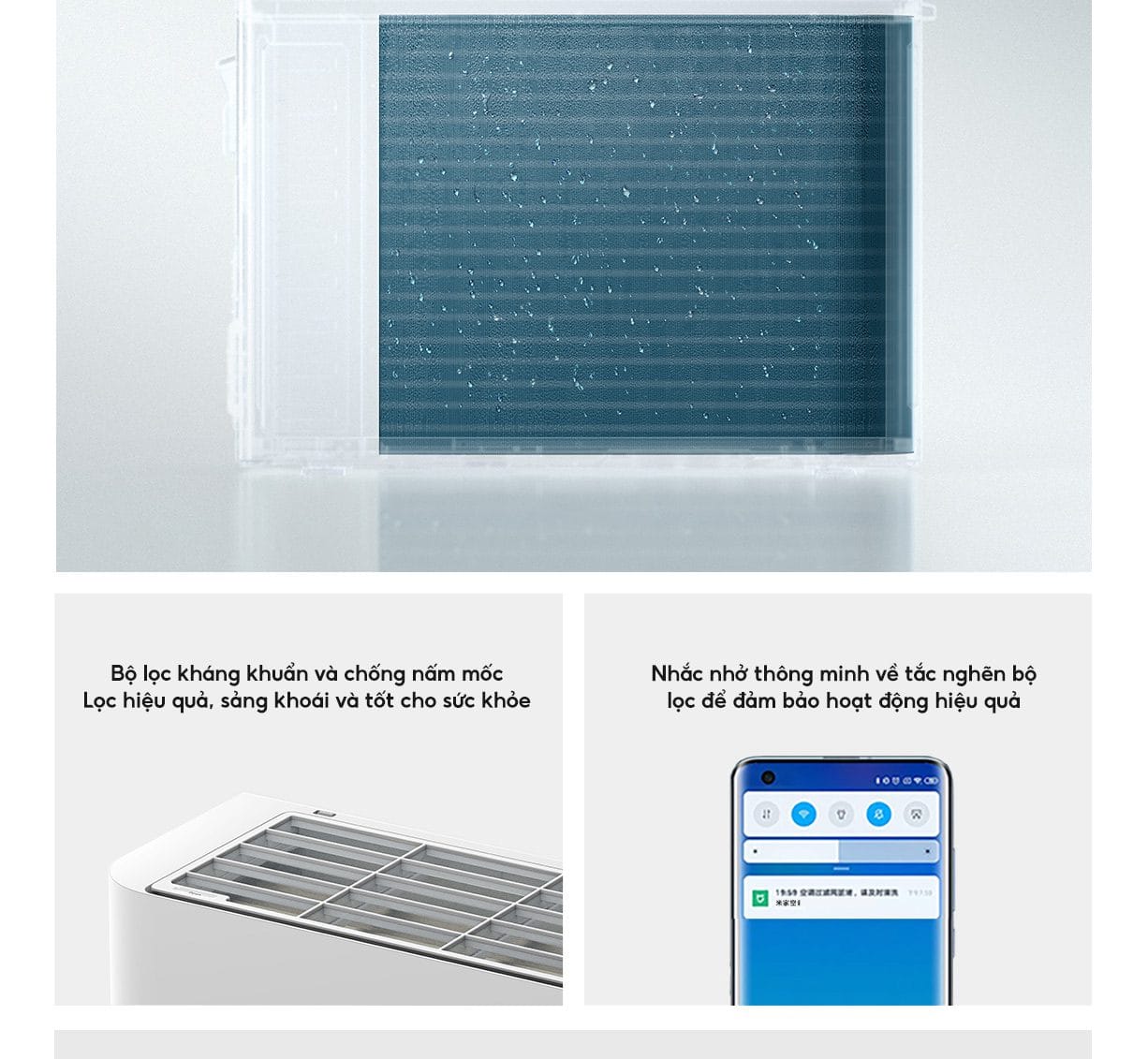 Điều hòa Xiaomi Mijia KFR-35GW/D3A1 (12000BTU) 1.5HP 2 chiều - Điện Máy Plus