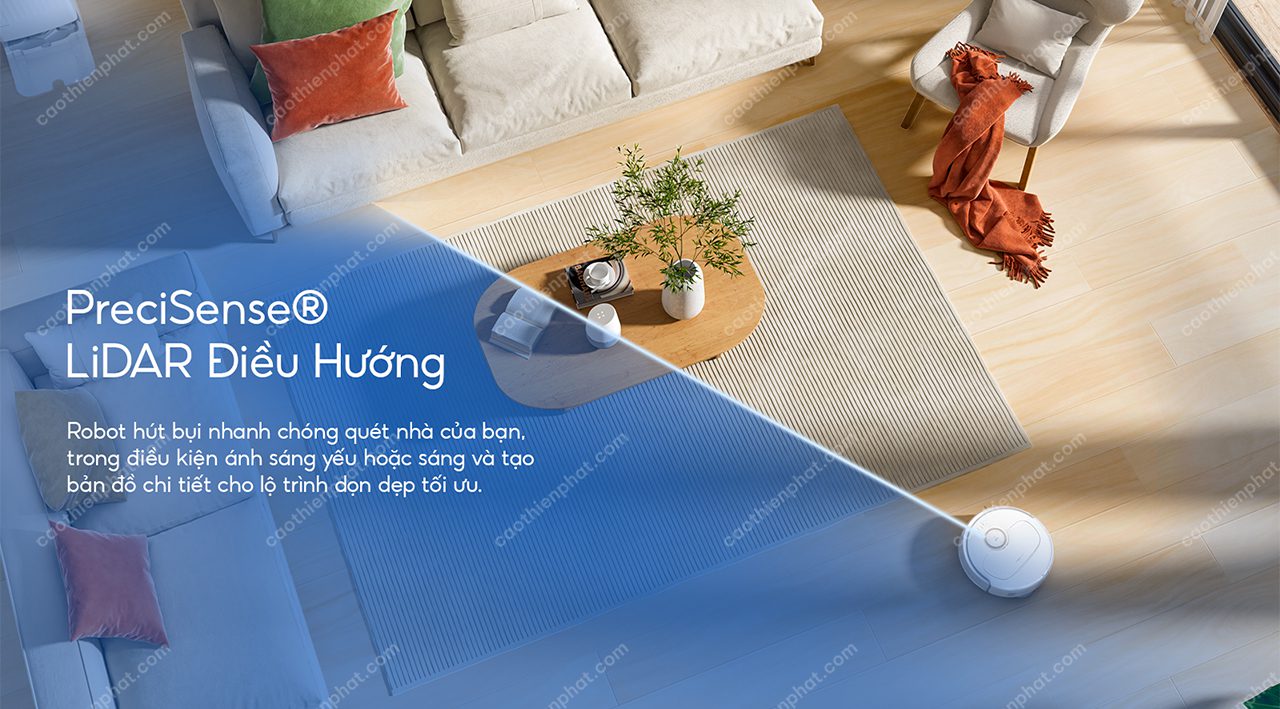 Robot hút bụi Roborock Q Revo MaxV - Điện Máy Plus