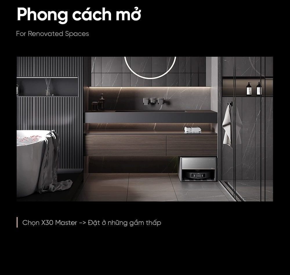 Robot hút bụi Dreame X30 Master - Điện Máy Plus