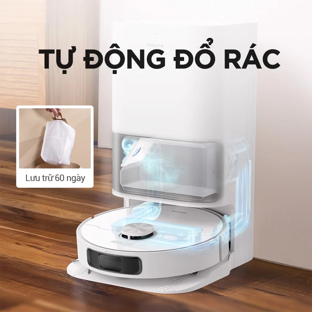 Robot hút bụi Dreame L10 Ultra chính hãng Robot hút bụi Dreame L10 Ultra - Điện Máy Plus