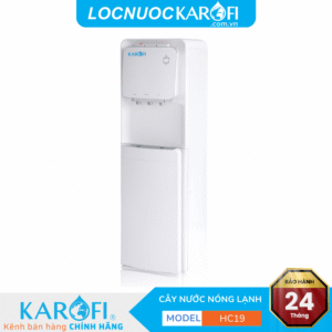 Cây nước nóng lạnh hút bình Karofi HC19
