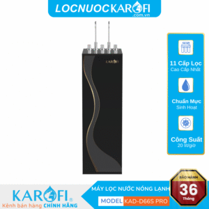 Máy lọc nước nóng lạnh Karofi KAD-D66S PRO – Hydrogen ion kiềm cao cấp – Mẫu mới 2025