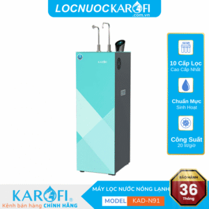 Máy lọc nước nóng lạnh Karofi KAD-N91 – NEW 2025