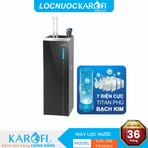 Máy lọc nước nóng lạnh Hydro-ion kiềm Karofi KAE-S88 PROMAX