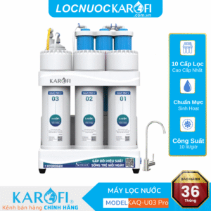 Máy lọc nước Karofi KAQ-U03 Pro - 10 Lõi Rời
