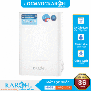 Máy lọc nước Karofi KAQ-U65 – 10 LÕI – VỎ HỘP