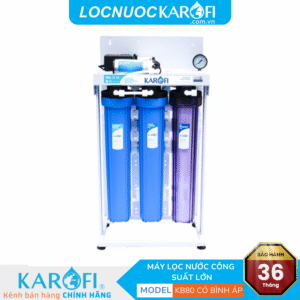 Máy lọc bán công nghiệp 80 lít/h – Có bình áp – KB80