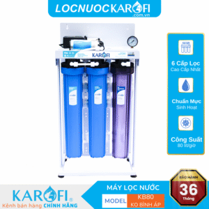 Máy lọc bán công nghiệp 80 lít/h – Không Bình Áp – Không tủ – KB80