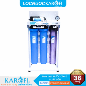 Máy lọc bán công nghiệp 80 lít/h – Không Bình Áp – Không tủ – KB80