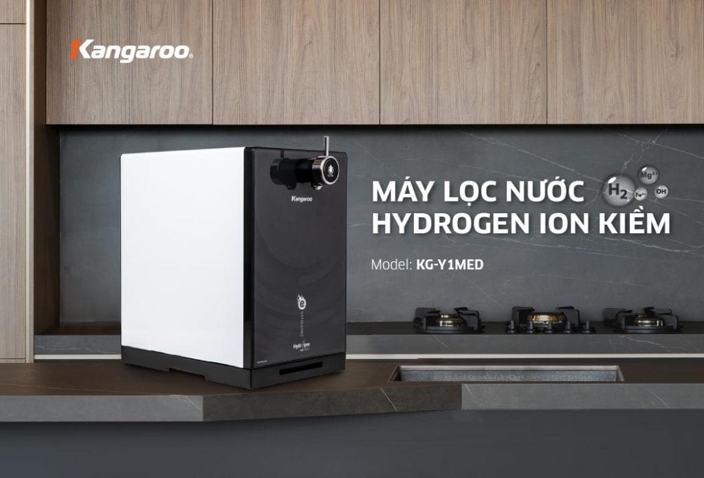 Máy lọc nước Kangaroo Hydrogen ion Kiềm KG-Y1MED - Điện Máy Plus
