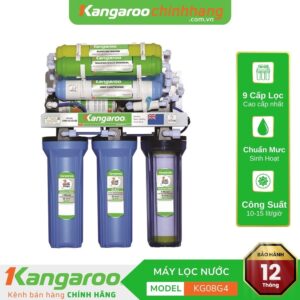 Máy lọc nước Kangaroo KG08G4 Không Vỏ 9 Lõi Lọc