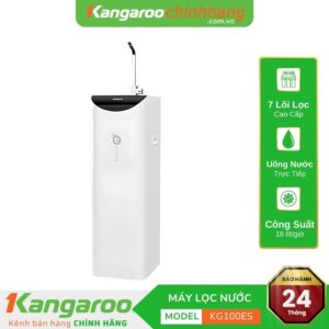 Máy lọc nước Kangaroo Hydrogen ion kiềm KG100ES + Đèn UV