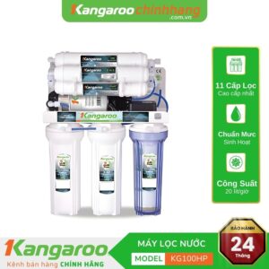 Máy lọc nước Kangaroo Hydrogen KG100HP Tích hợp lõi Asen và Đèn UV