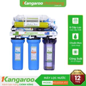 Máy lọc nước Kangaroo KG103A KV - 6 Lõi lọc