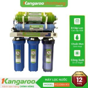 Máy lọc nước Kangaroo KG108A KV - Mẫu mới 2025
