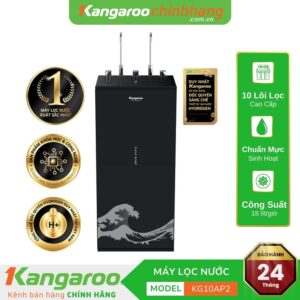 Máy lọc nước Kangaroo Hydrogen nóng lạnh KG10AP2 - 10 Lõi, Mẫu 2025
