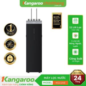 Máy lọc nước Kangaroo Hydrogen nóng lạnh KG11A6 - 11 lõi, Mẫu 2025