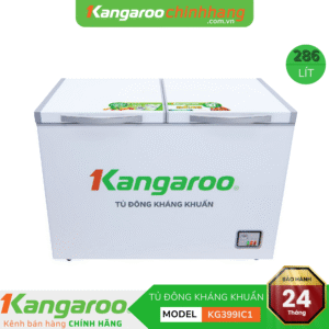 Tủ đông kháng khuẩn Kangaroo KG399IC1 - 286 lít