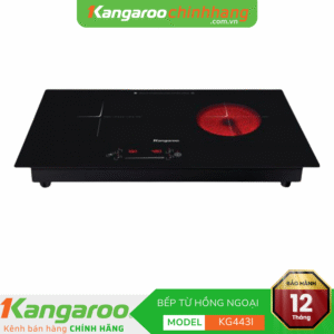 Bếp điện từ hồng ngoại đôi Kangaroo KG443i