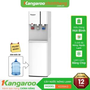Cây nước nóng lạnh Kangaroo KG59A3 - Cây hút bình