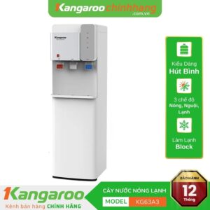 Cây nước nóng lạnh Kangaroo KG63A3 - Cây hút bình