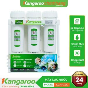 Máy lọc nước Kangaroo Hydrogen KGHP12K - 12 Lõi Mới 2025