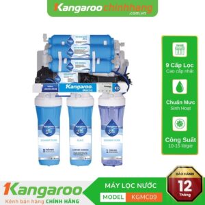 Máy lọc nước Kangaroo Macca KGMC09 9 lõi lọc không vỏ
