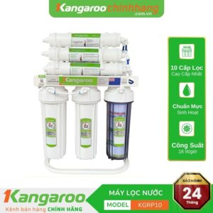 Máy lọc nước Kangaroo Hydrogen KGRP10 - 10 lõi - Mẫu mới 2025
