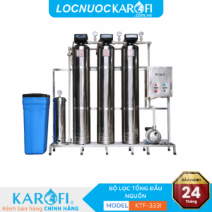 Máy lọc nước đầu nguồn Karofi KTF-333I - Cột Inox