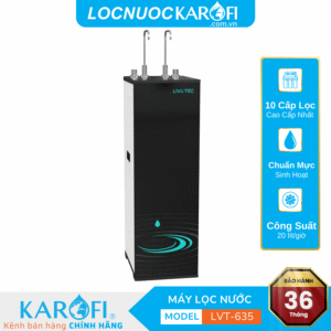 Máy lọc nước Karofi Livotec 635 - 10 Lõi - Nóng Nguội