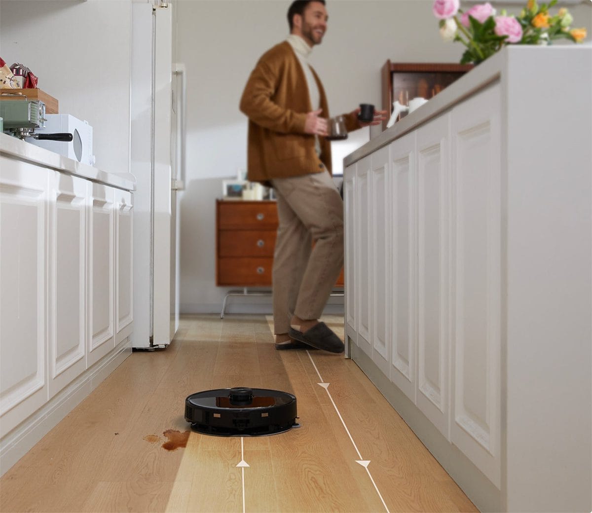 Robot hút bụi Roborock S8 MaxV Ultra - Điện Máy Plus