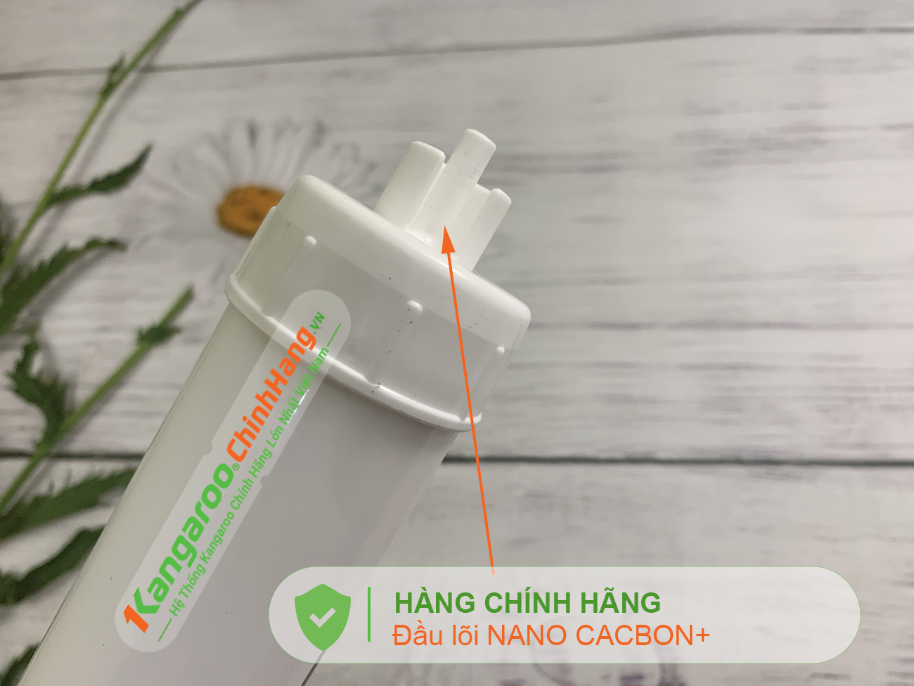 Lõi lọc nước Kangaroo Hydrogen số 9 NANO CARBON + (HP) - Điện Máy Plus