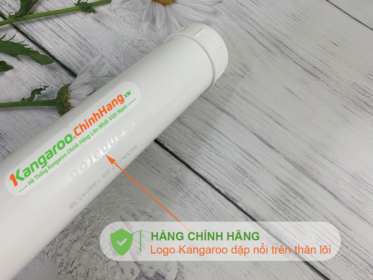 Lõi lọc nước Kangaroo Hydrogen số 10 OMEGA 5 IN 1 (HP) - Điện Máy Plus
