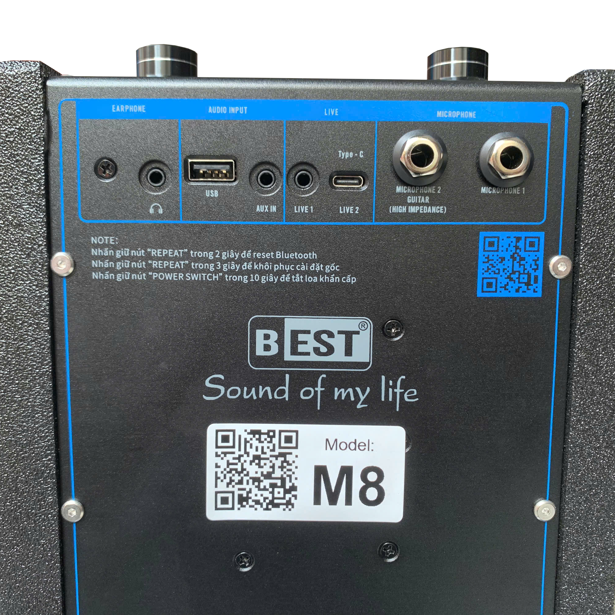 LOA KÉO KARAOKE DI ĐỘNG BEST M8 - Điện Máy Plus