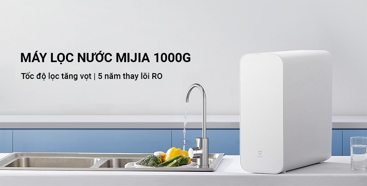 Máy lọc nước Xiaomi 1000G - Điện Máy Plus