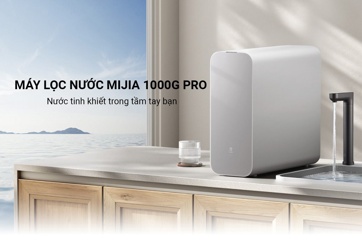 Máy lọc nước Xiaomi 1000G Pro - Điện Máy Plus