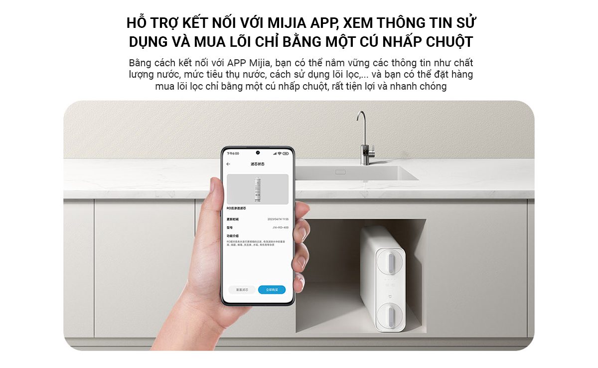Máy lọc nước Xiaomi 400G - Điện Máy Plus