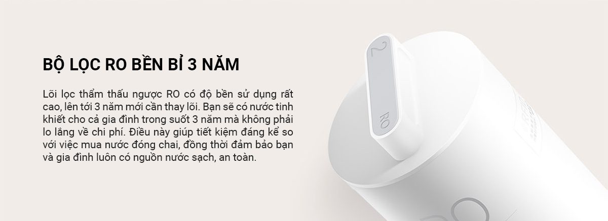 Máy lọc nước Xiaomi 400G - Điện Máy Plus