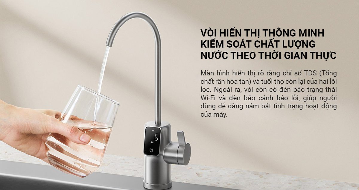 Máy lọc nước Xiaomi 600G - Điện Máy Plus