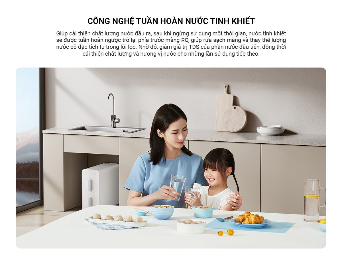 Máy lọc nước Xiaomi 600G - Điện Máy Plus