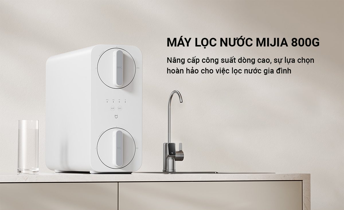 Máy lọc nước Xiaomi 800G - Điện Máy Plus