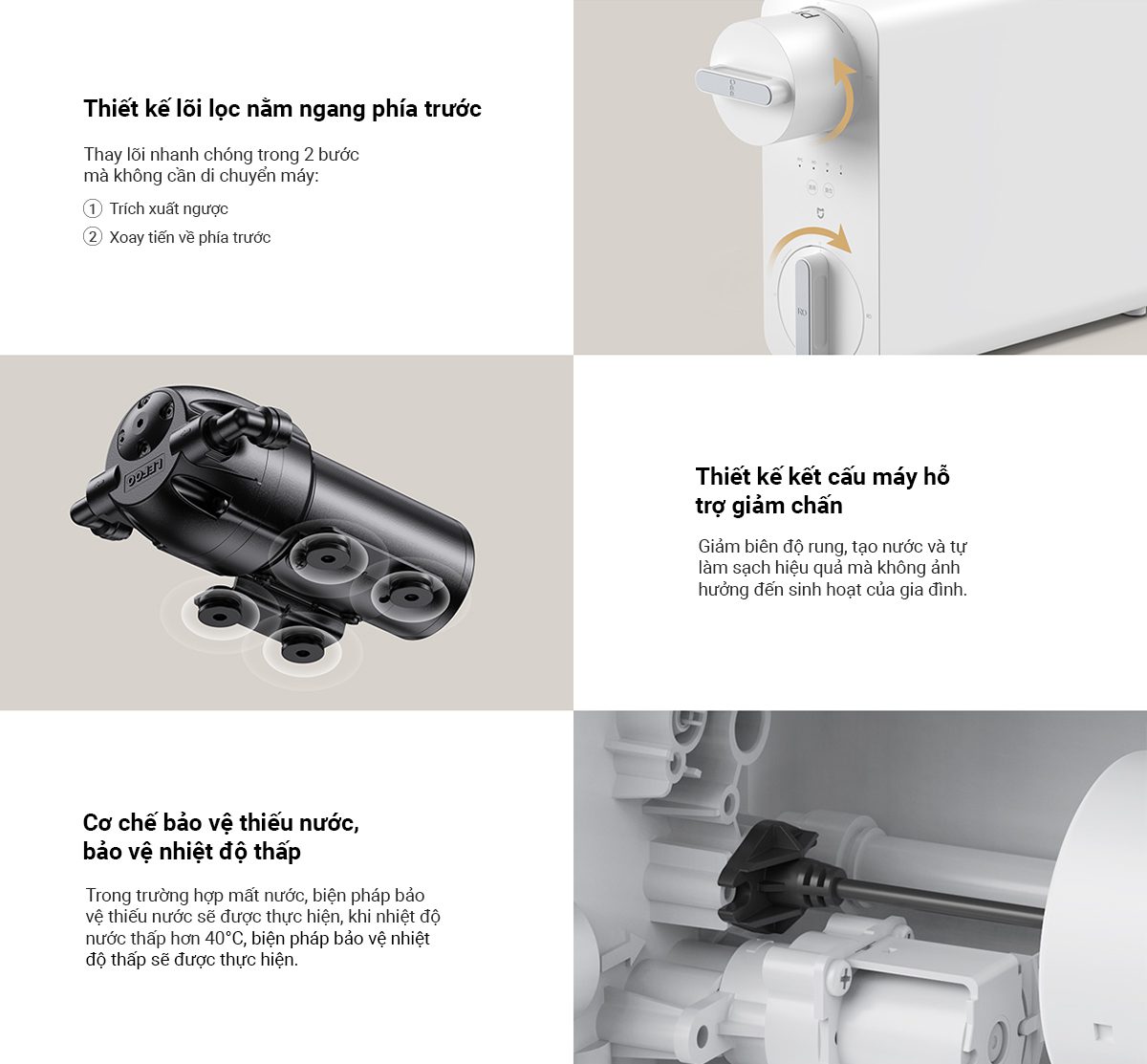 Máy lọc nước Xiaomi 800G - Điện Máy Plus