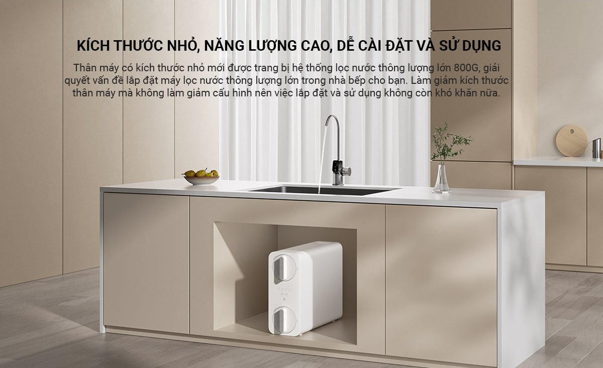 Máy lọc nước Xiaomi 800G - Điện Máy Plus
