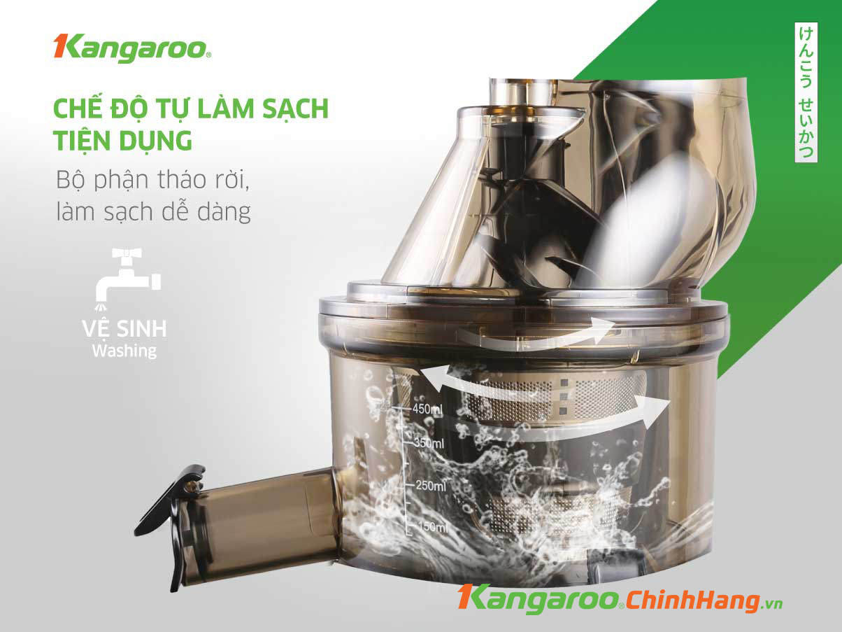 Máy ép chậm Kangaroo KG200SJD1 - Điện Máy Plus